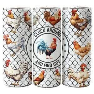 Chicken Themed Tumbler